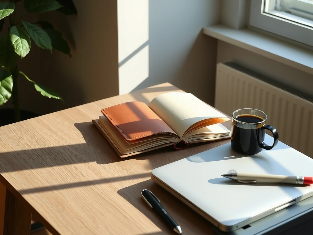 Professionell arbetsplats för online-konsultation